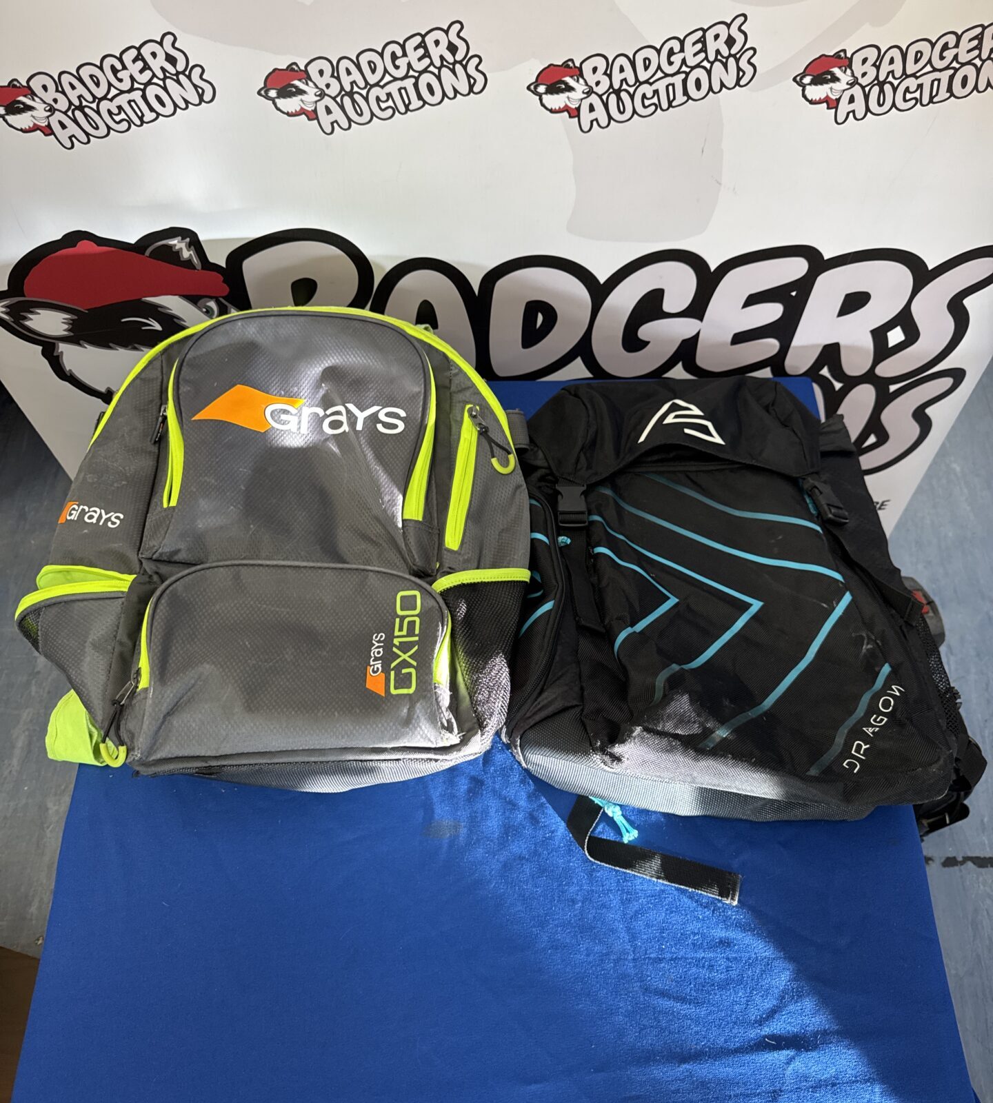 Grays GX150 & Dragon hockey kit bags