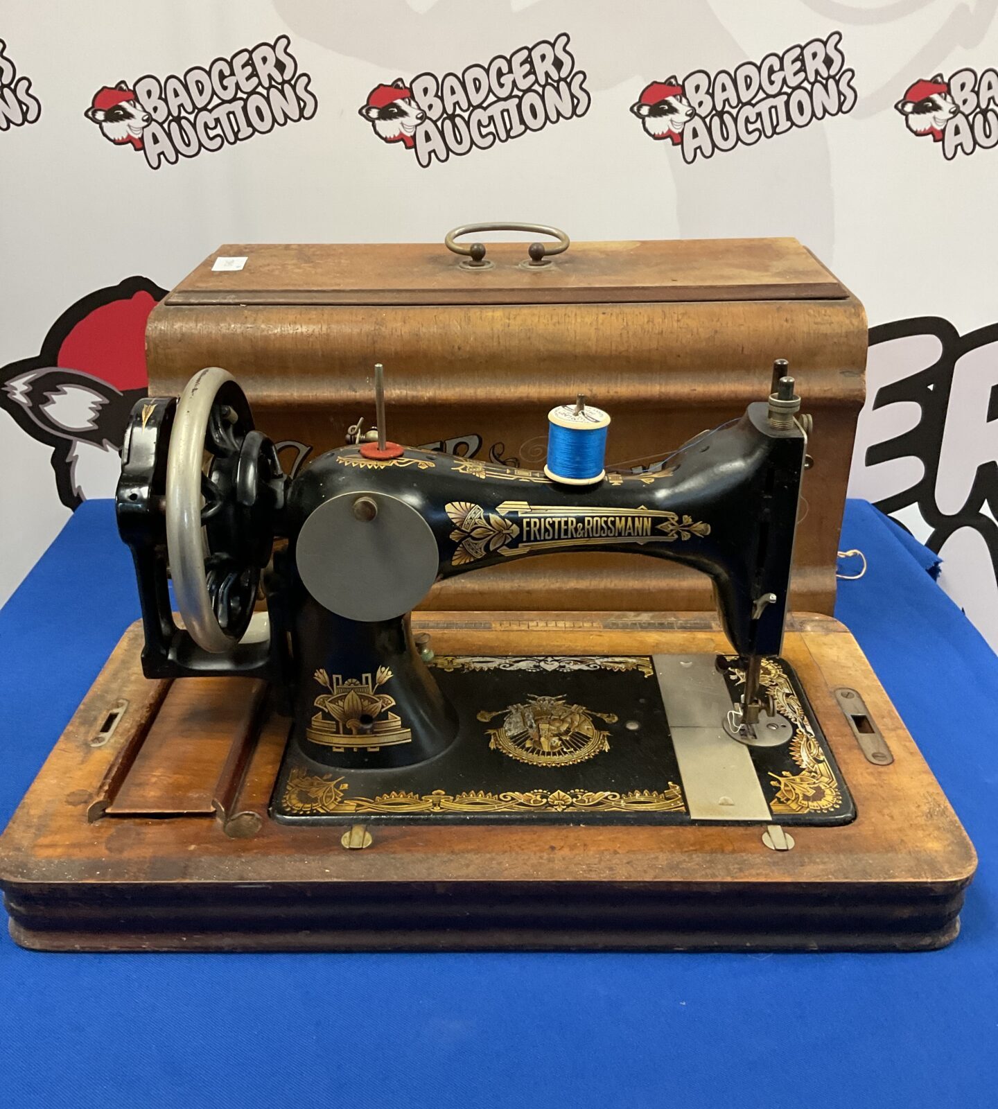 Vintage frister & rossman sewing machine