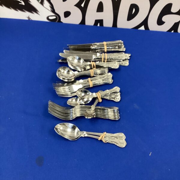 Set of stainless steel Cutlery