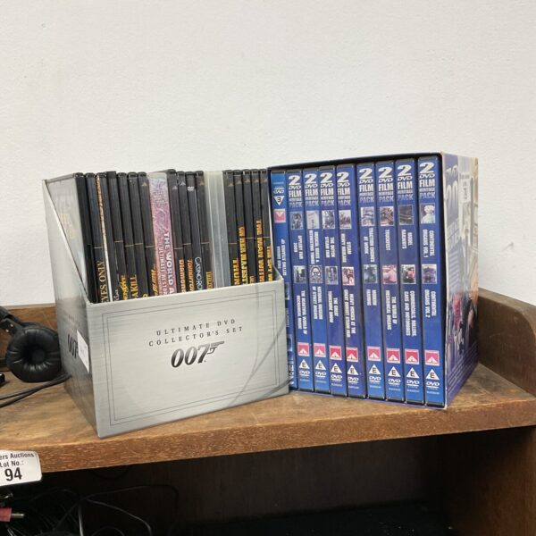 James Bond 007 ultimate dvd collectors set and film heritage features box set