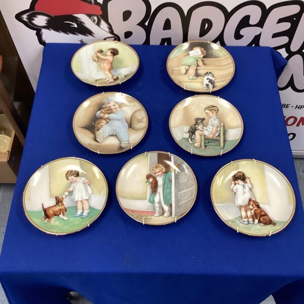 Selection of Bessie Pease Wall hanging plates