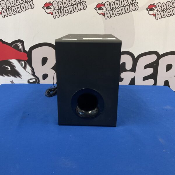 Black Sony HT-CT80 subwoofer for home theatre sound.