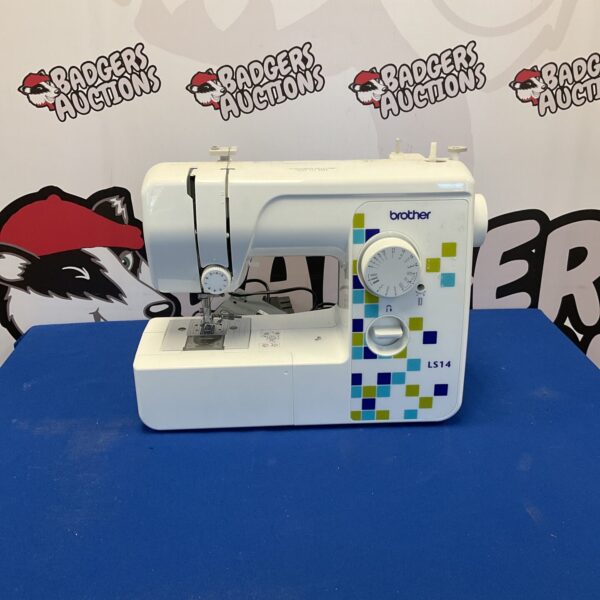Vintage Brother LS14 compact sewing machine for sale.