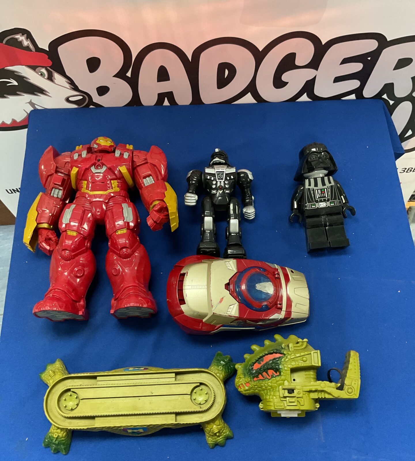 Selection of mixed toys inc marvel and star wars