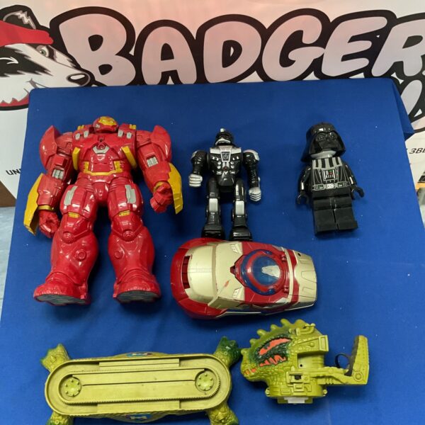 Selection of mixed toys inc marvel and star wars