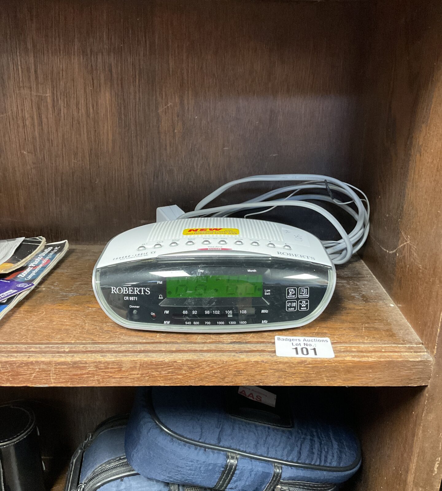 Roberts CR 9971 chrono-logic v1 alarm clock