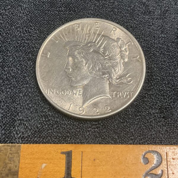 1922 American Silver peace dollar