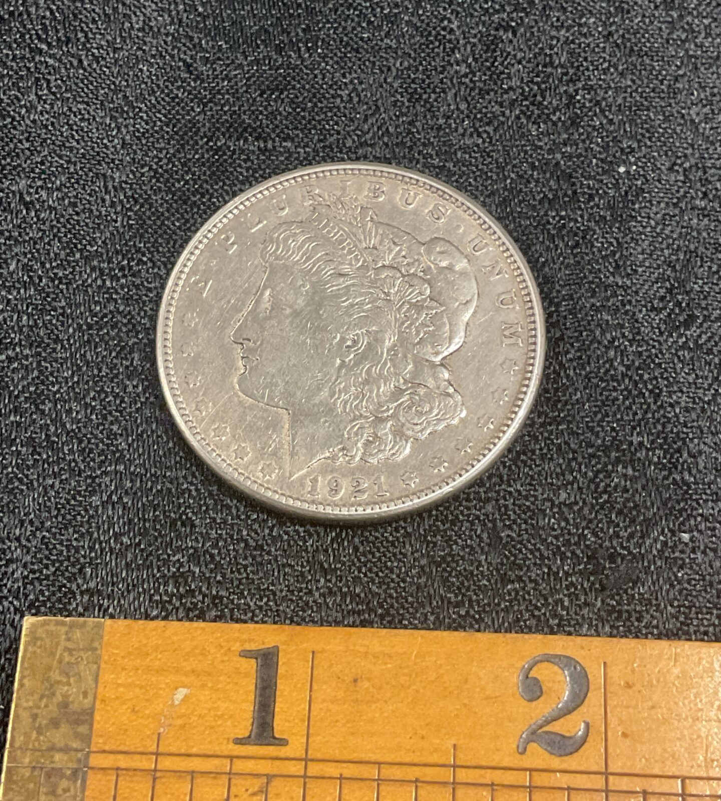1921 Silver Morgan dollar coin