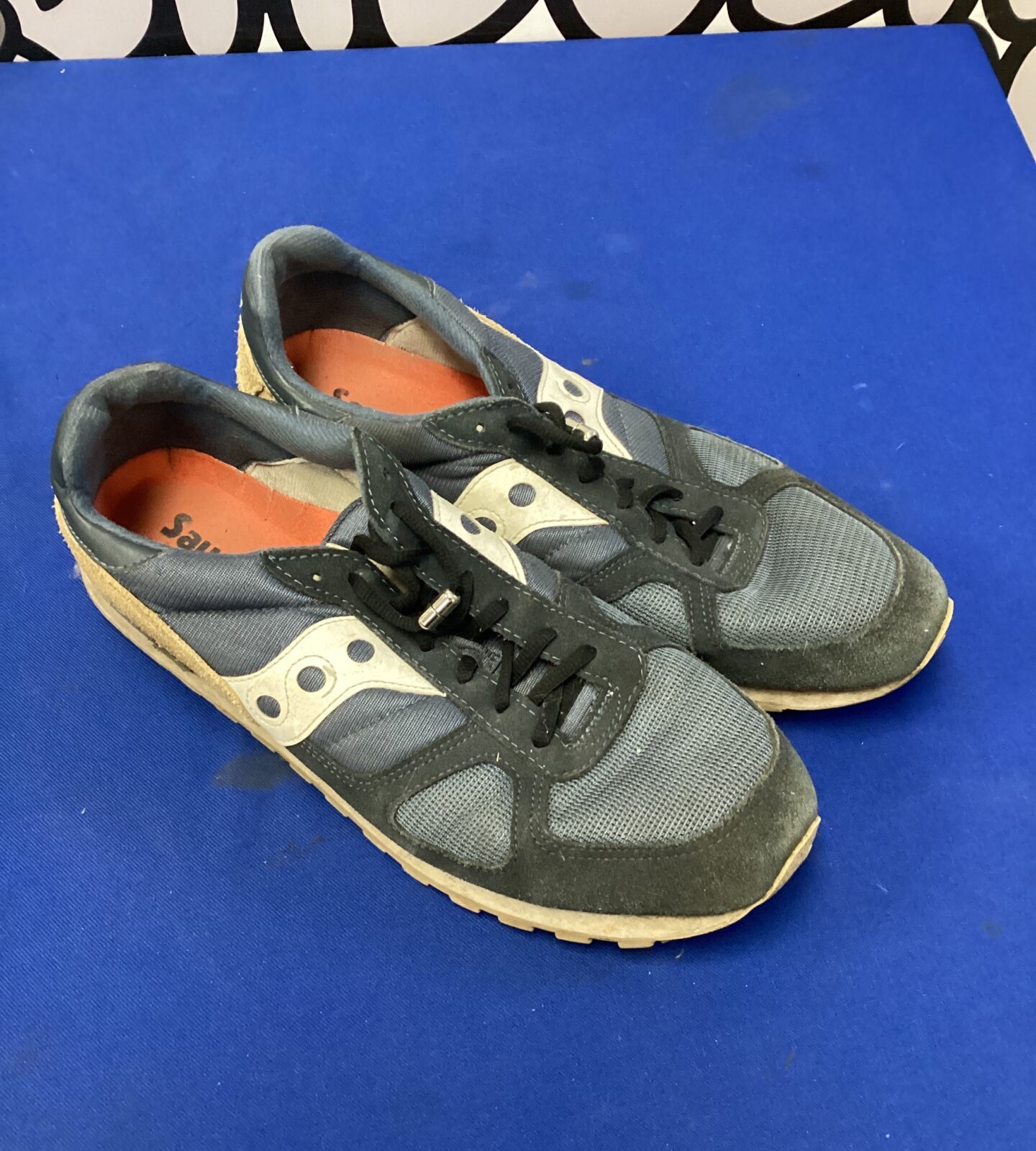 Pair of size 13 saucony running shoes