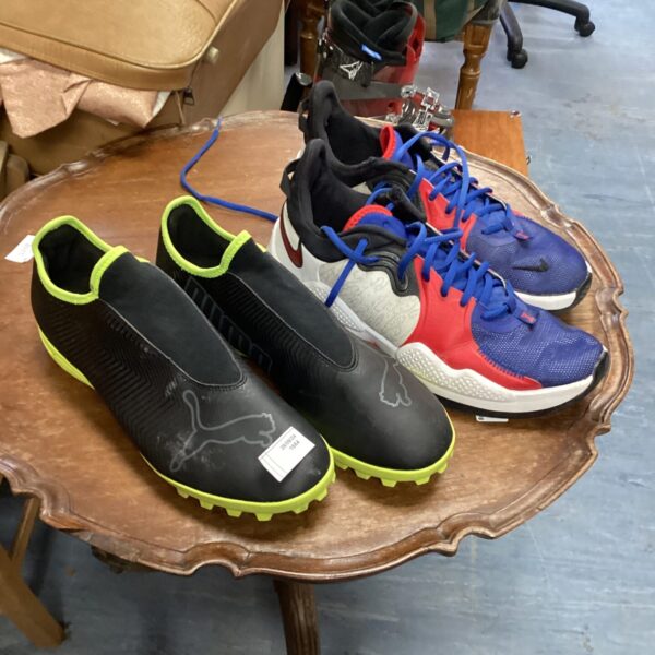 Puma and Nike trainers and football boots size 10 and 10.5