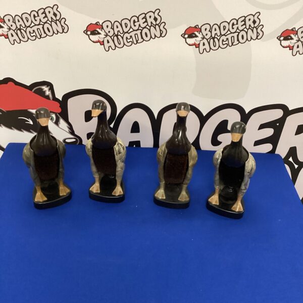Four Vintage Bakelite Duck Clothes Brushes