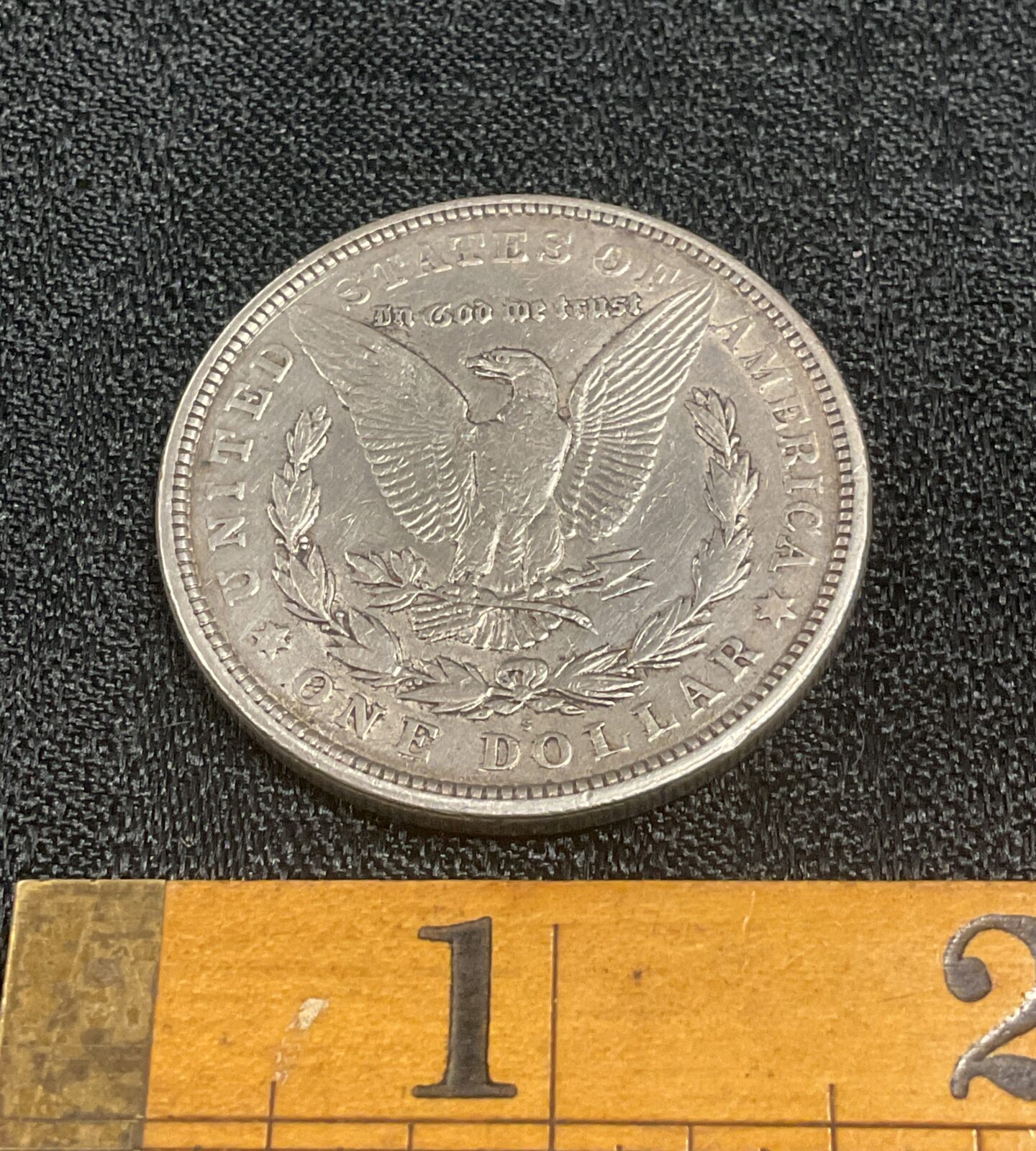 1921 Silver Morgan dollar coin - Image 2