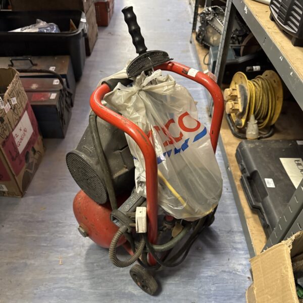 Vintage Compair H4/10 air compressor with accessories.