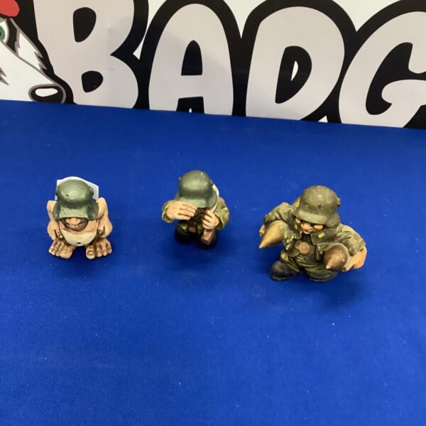 Three Sturmtruppen Bonvi Figures