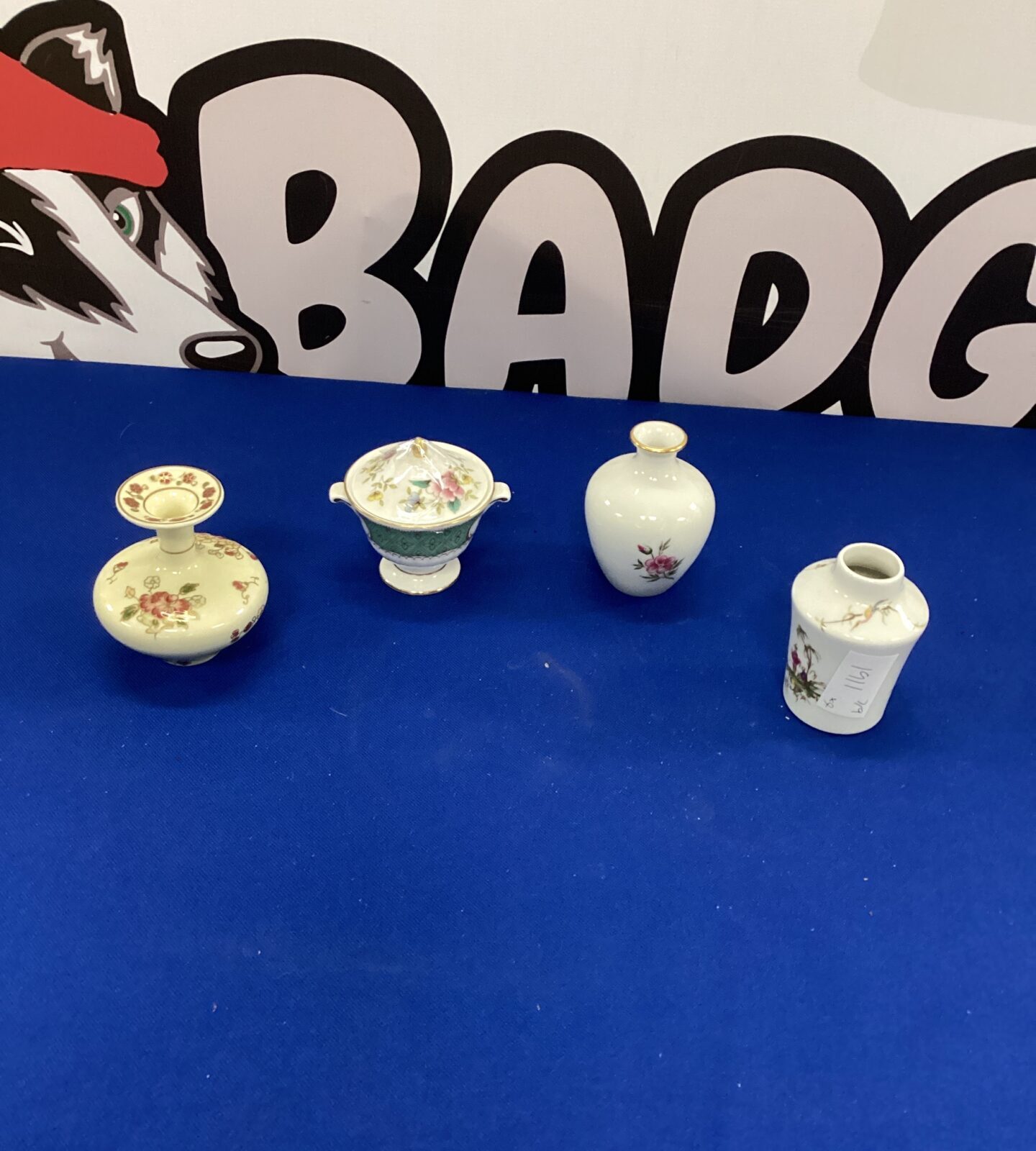 Four small vases inc Limoges