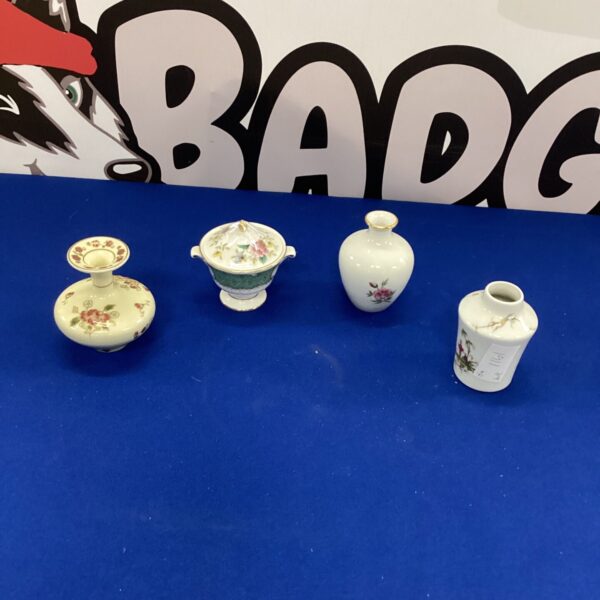 Four small vases inc Limoges