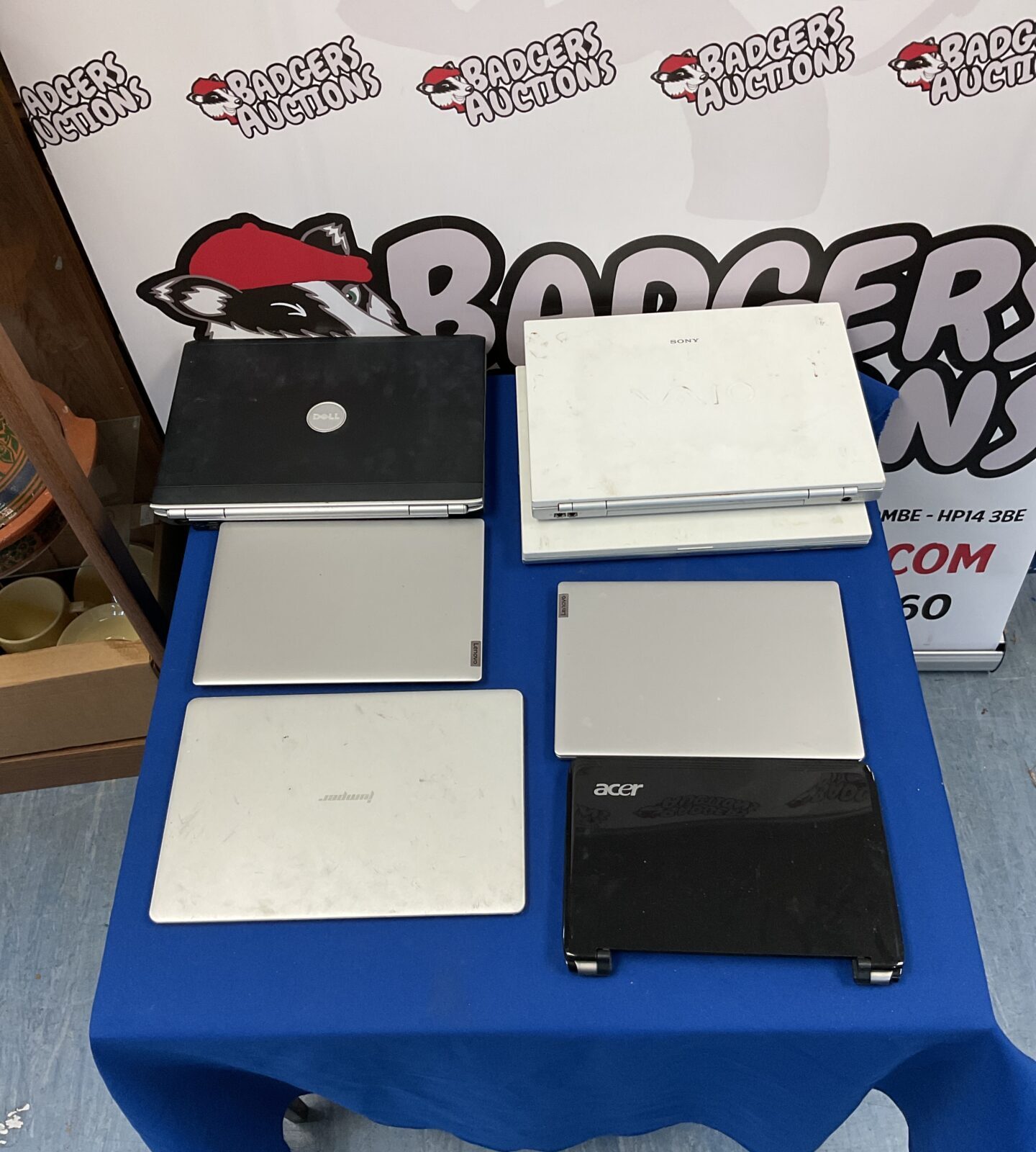 Lot of untested laptops incl. Sony Vaio, acer, dell, lenovo