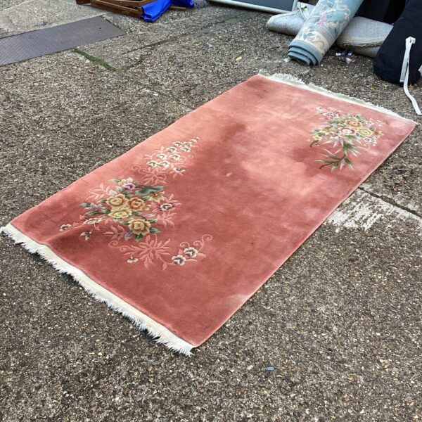 John Lewis floral rug measuring 240x170, patterned for living room decor.