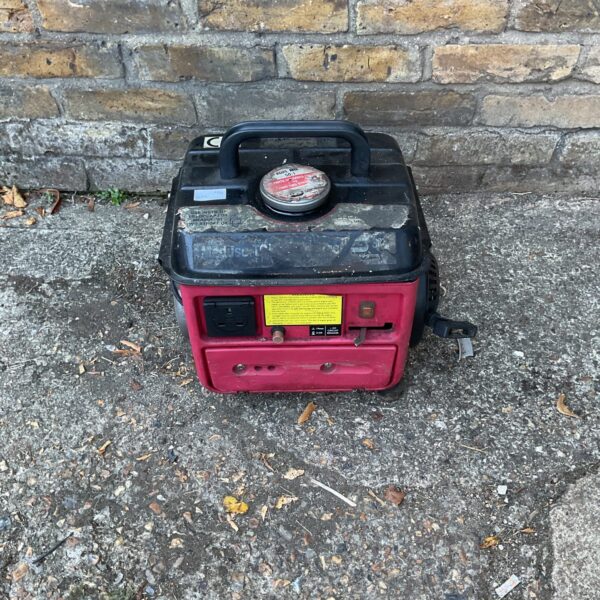 Portable 50hz generator in used condition, ideal for restoration.