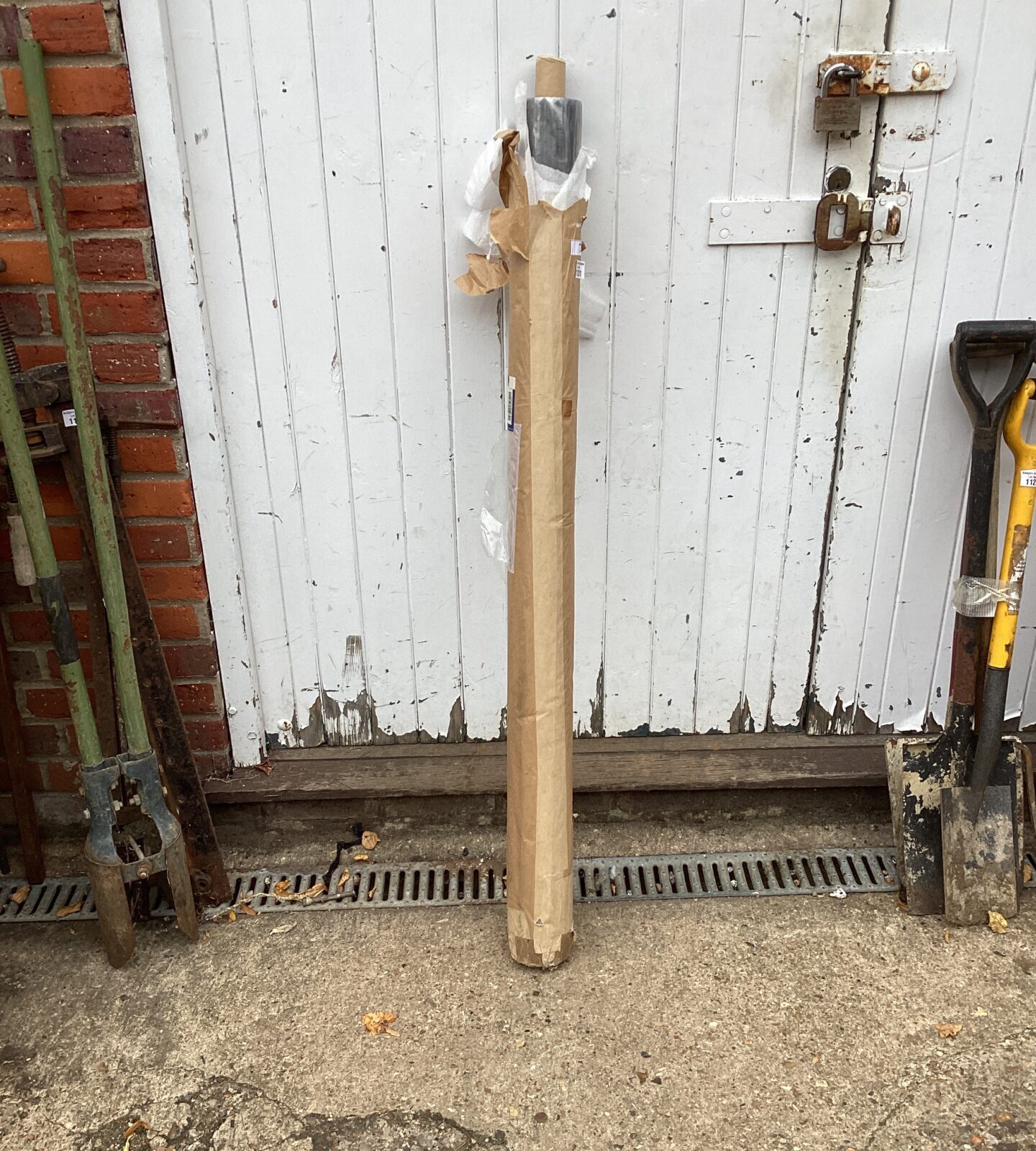 Large roll of Perspex