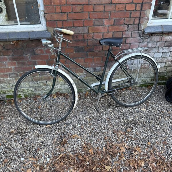 Vintage Humber ladies bicycle with working dynamos