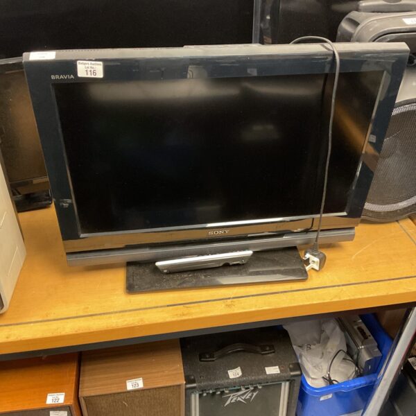 Sony Bravia 26” tv working with remote
