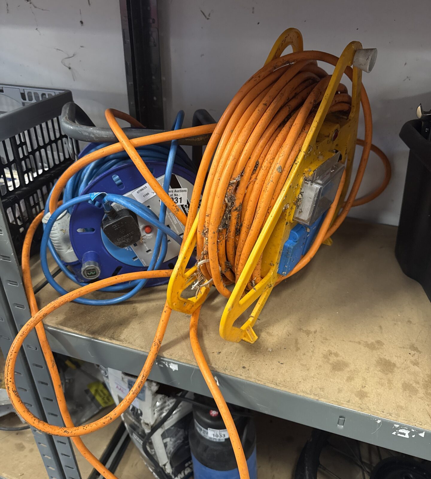 Two extension reels