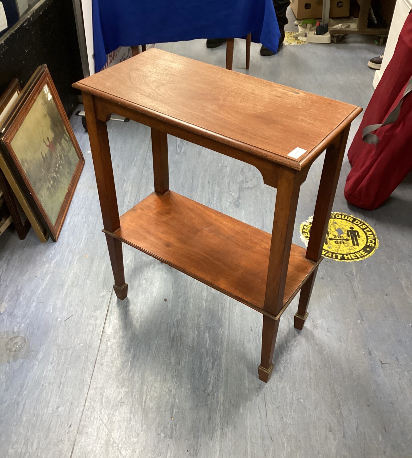 Small Mahogany Occasional Table
