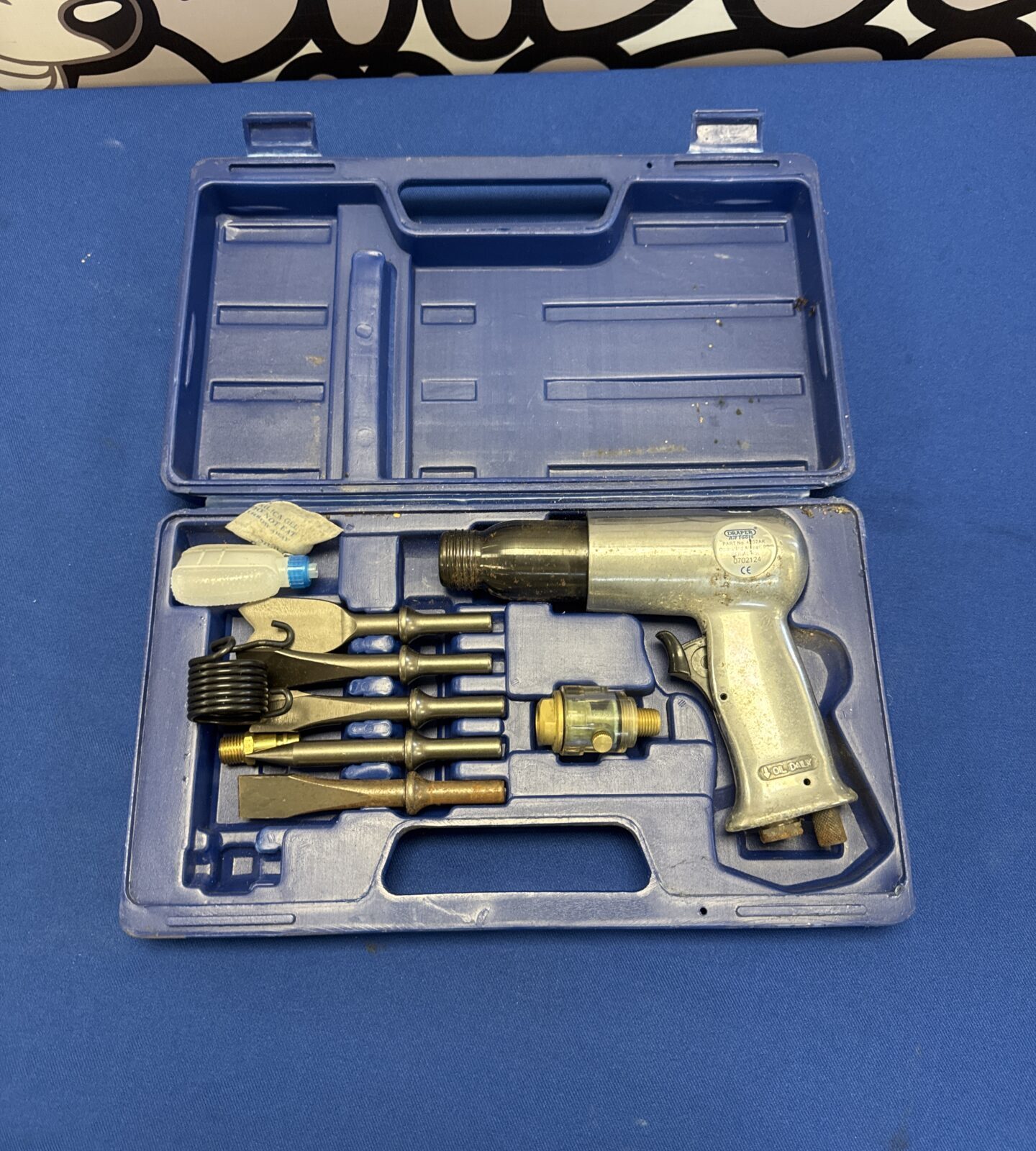 Draper air hammer set