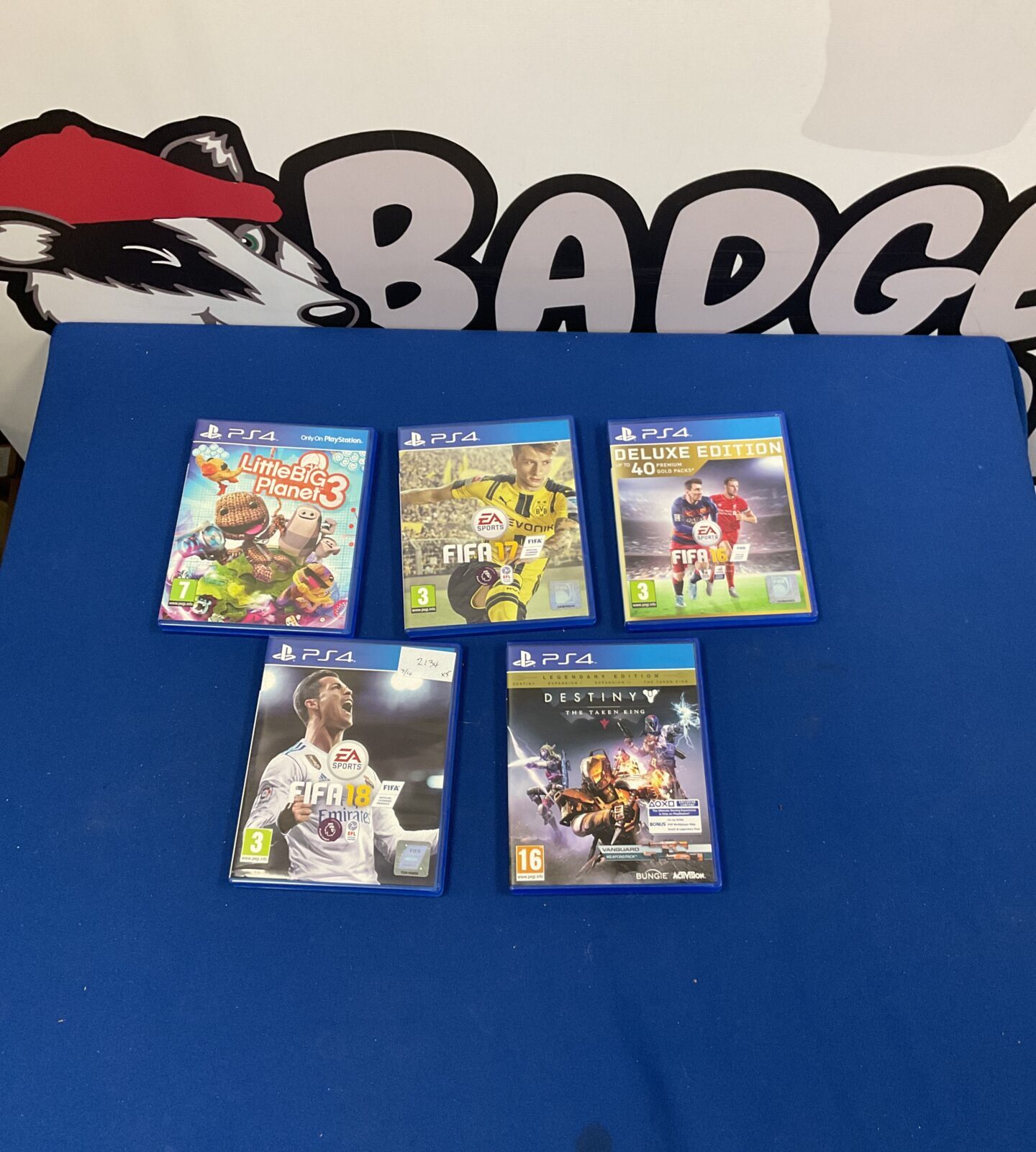 Bundle of playstation 4 games