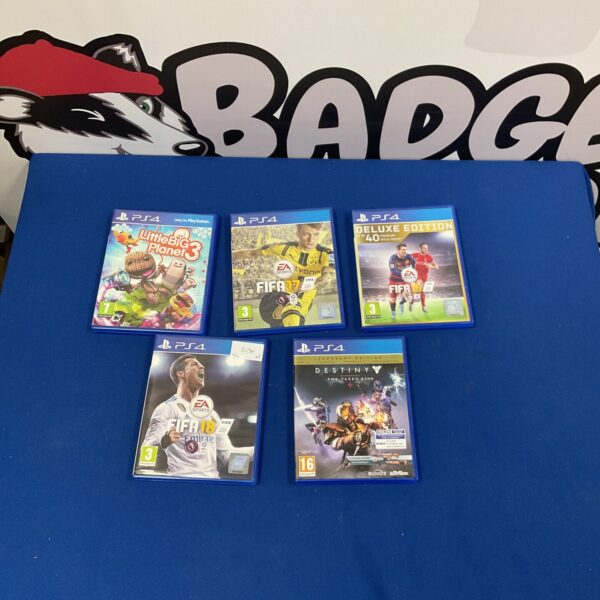 Bundle of playstation 4 games