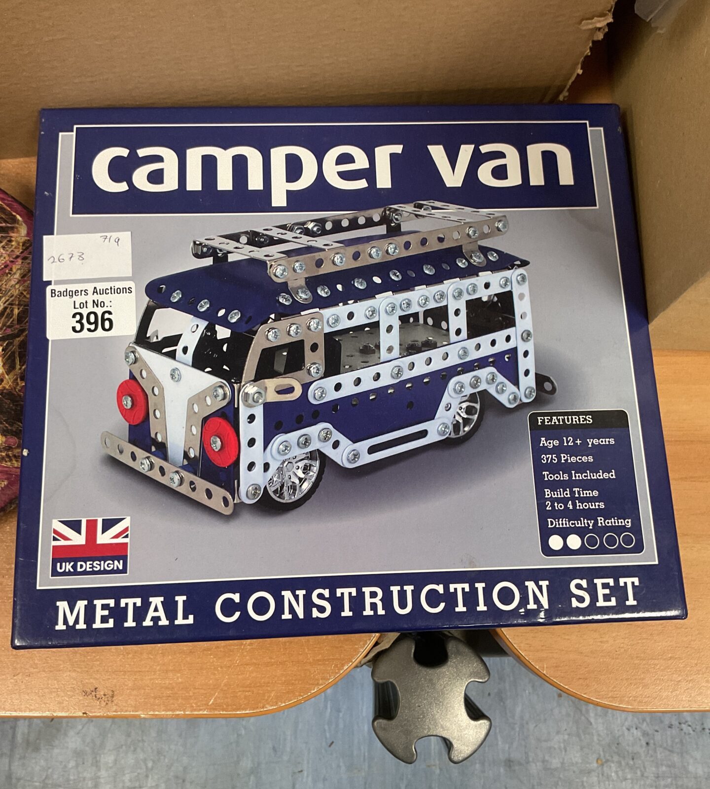 Uk design metal camper van construction kit