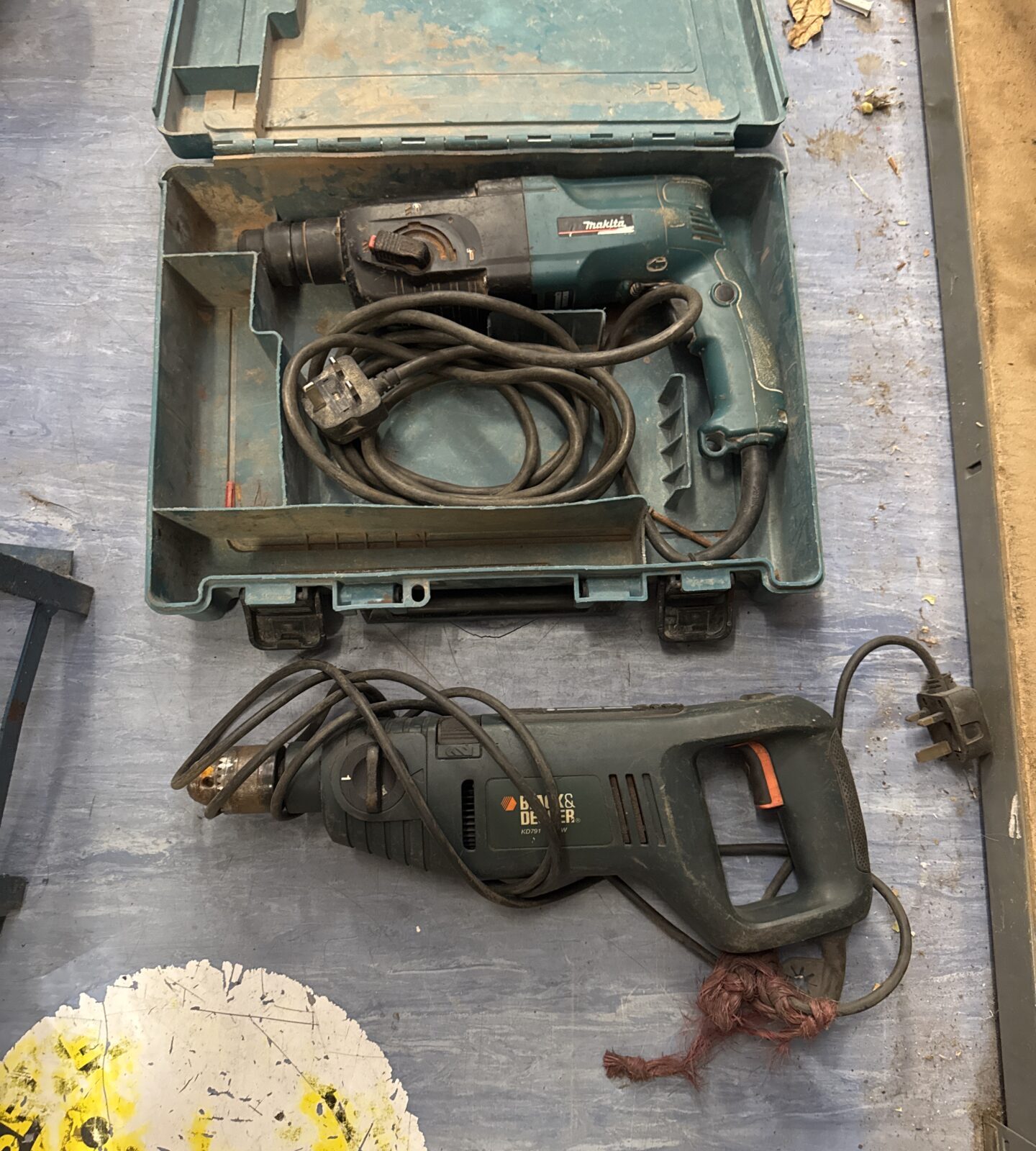 Makita & black & decker hammer drills