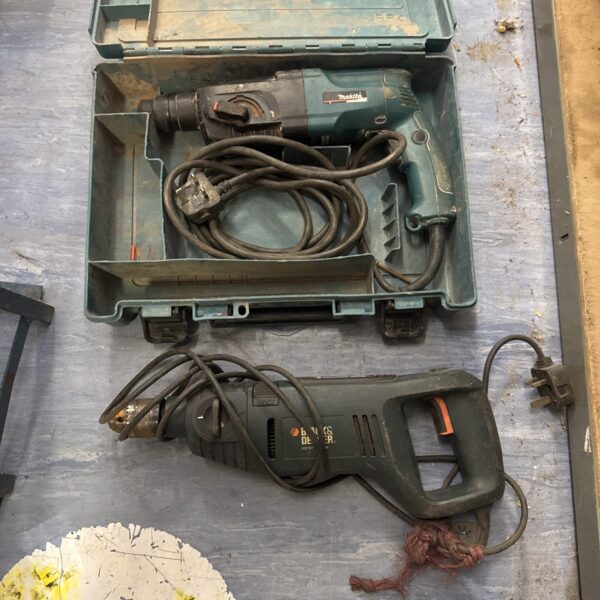Makita & black & decker hammer drills