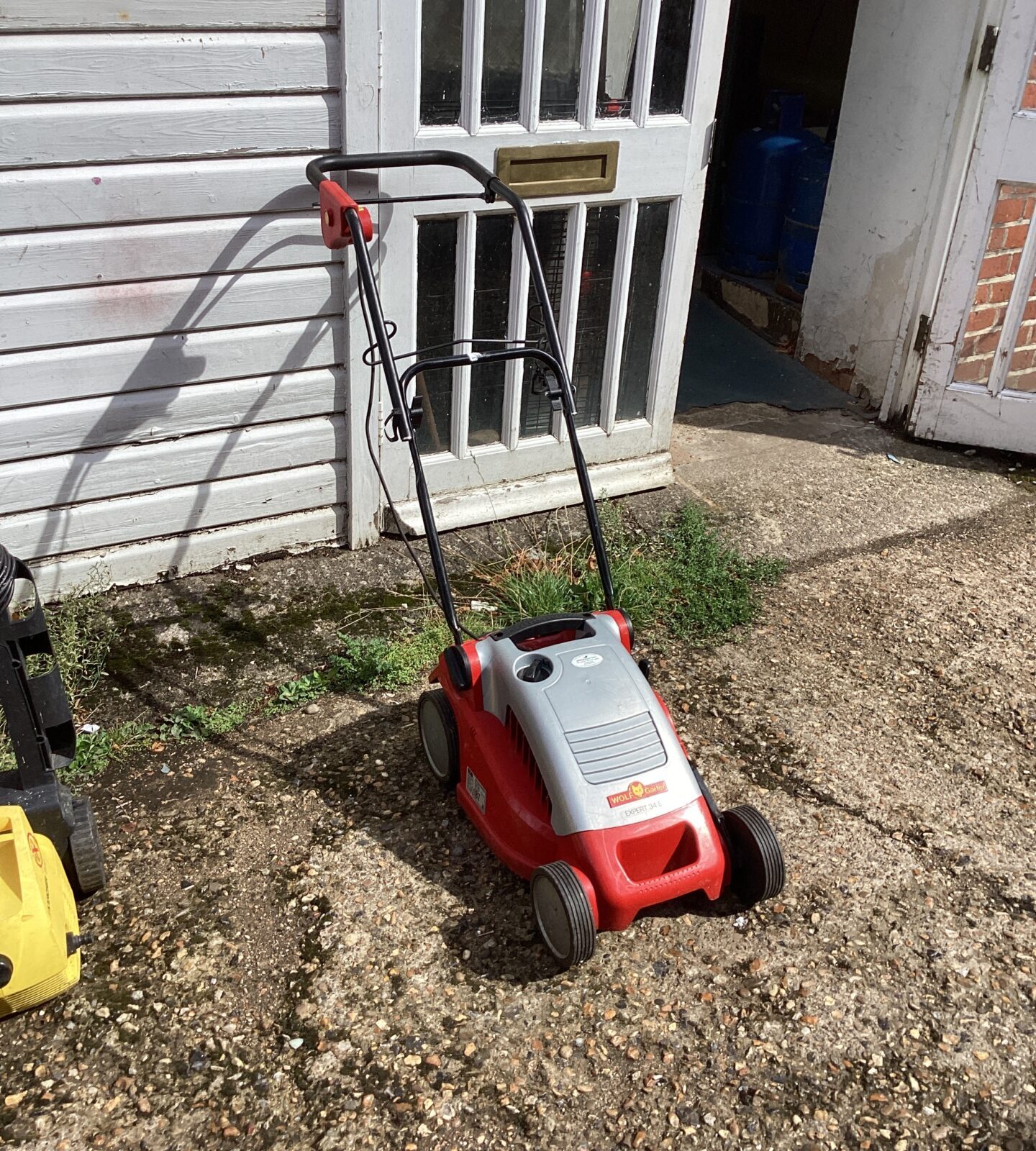 Wolf electric lawn mower needs power cable