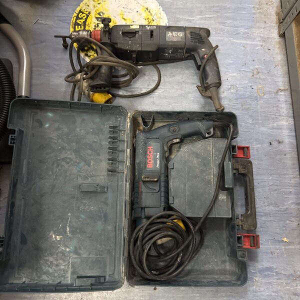 Bosch power plus & aeg avs 110v drills