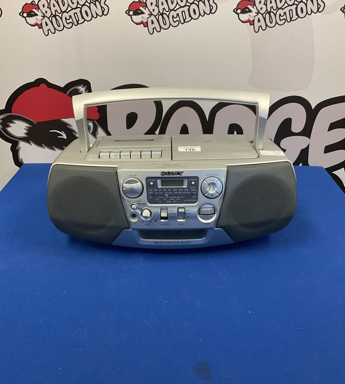 Sony CD radio cassette-corder CFD-V31L