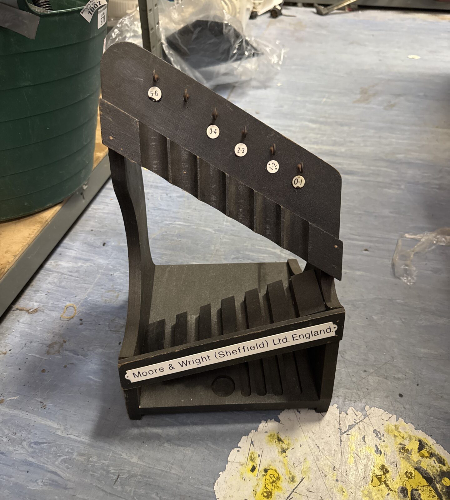 Small Moore & wright tool rack