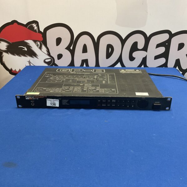 Vintage Roland GP-8 guitar effects processor rackmount unit.