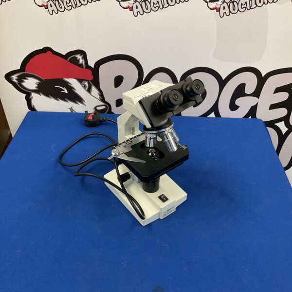 Vintage Apex microscope for scientific observation and laboratory use.