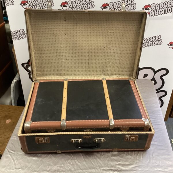 Pair of vintage suitcases