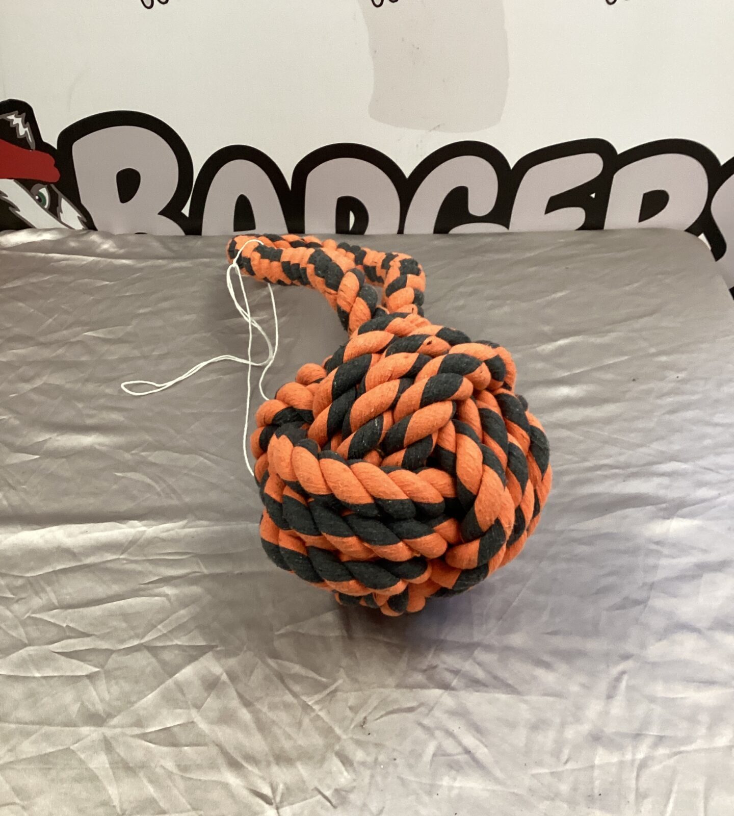 Large rope ball dog toy