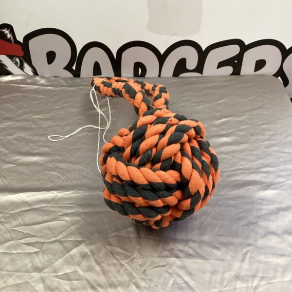 Large rope ball dog toy