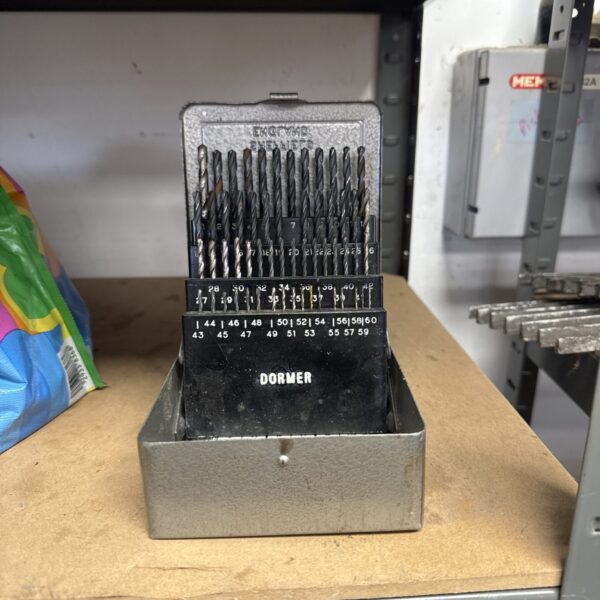 Dormer Sheffield drill bit set
