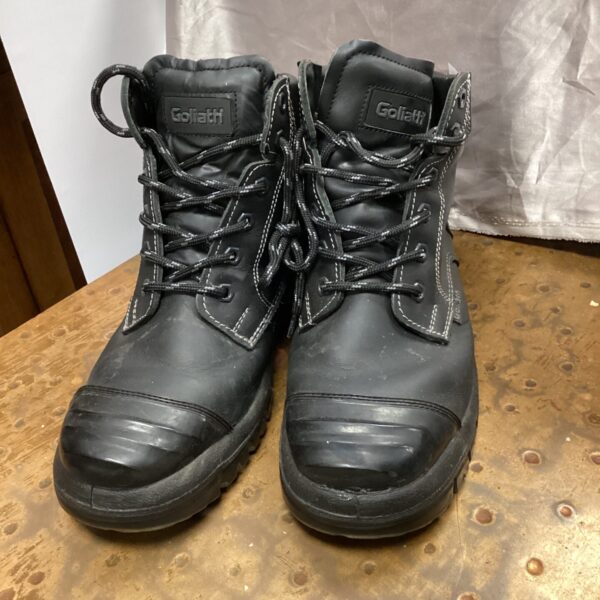 Pair of goliath safety boots