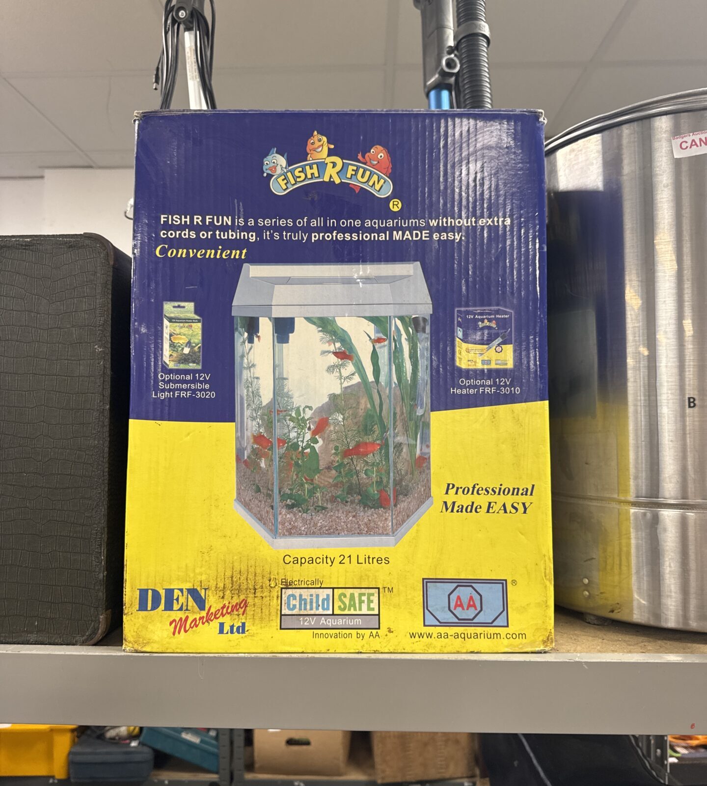 Fish r fun 21litre fish tank