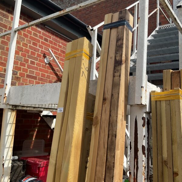 Three bundles of 7’6” timber