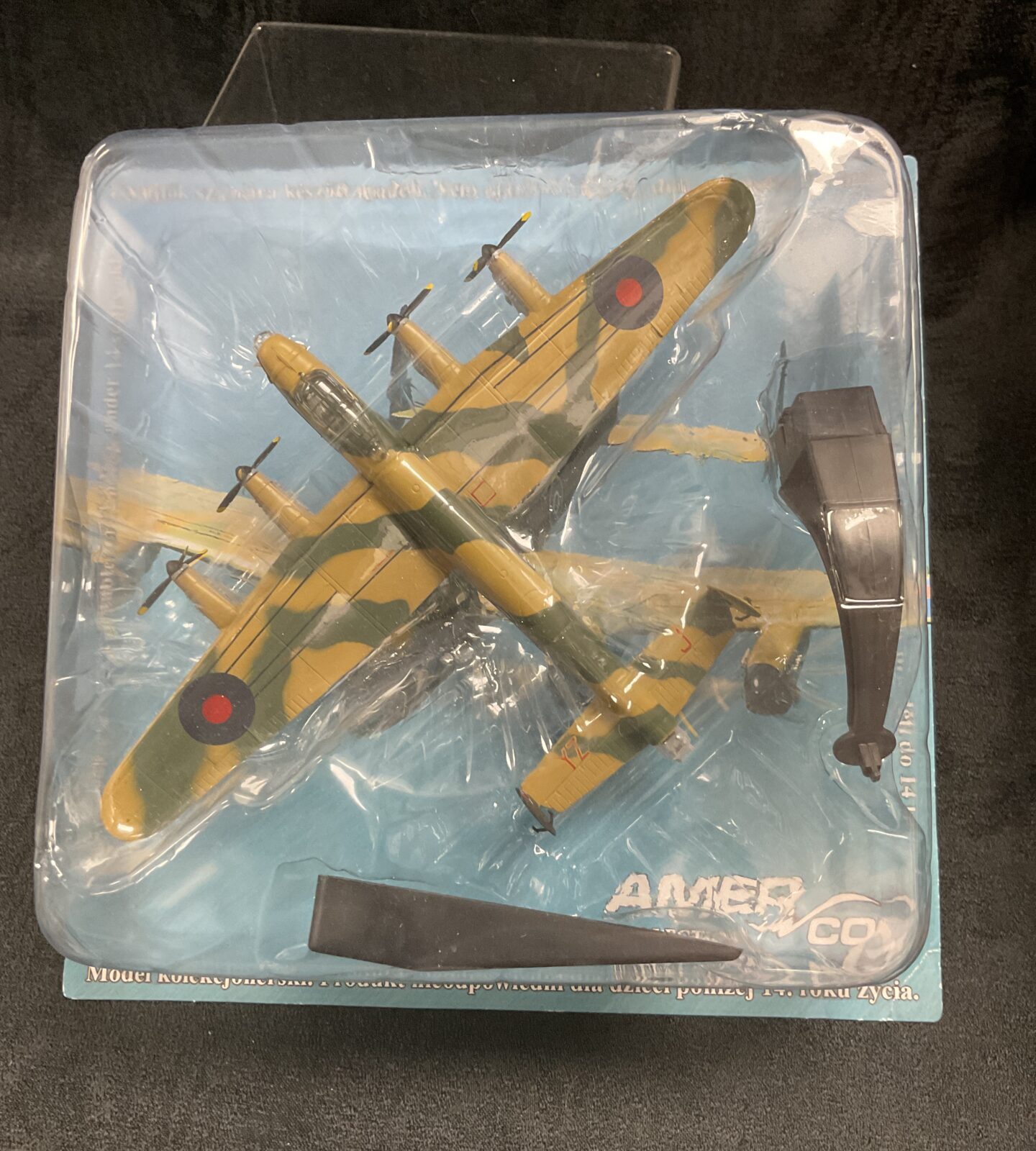Amer Com 1/44 Scale Model of Lancaster B1 617 Squadron RAF 1945