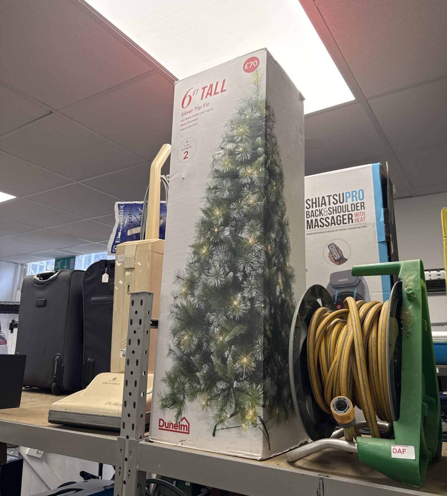 Dunelm 6ft artificial Christmas tree