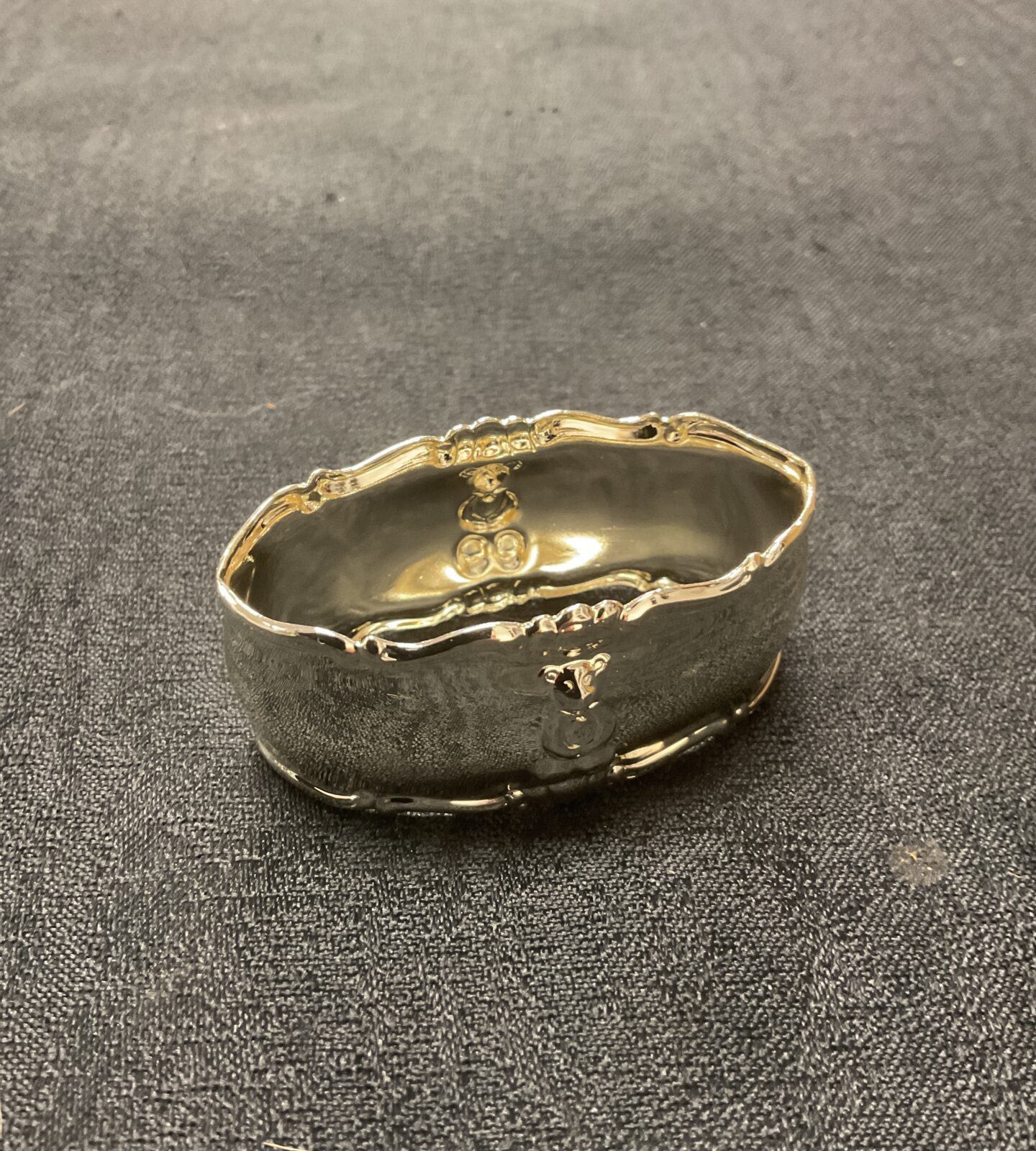 Child's christening gift napkin ring